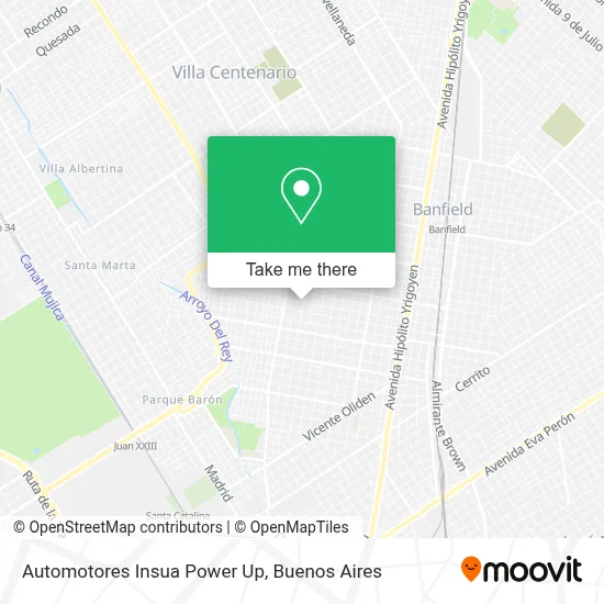 Automotores Insua Power Up map