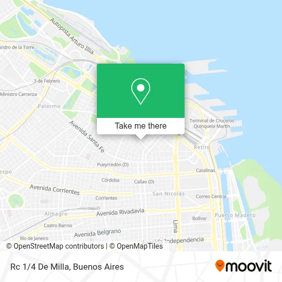 Rc 1/4 De Milla map