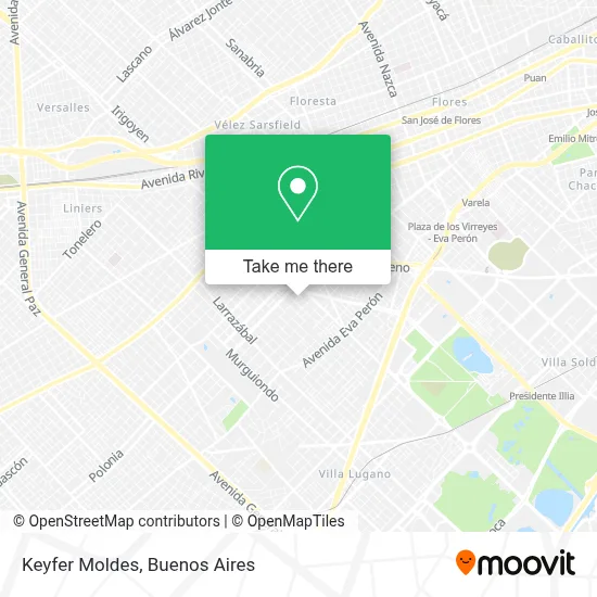 Keyfer Moldes map