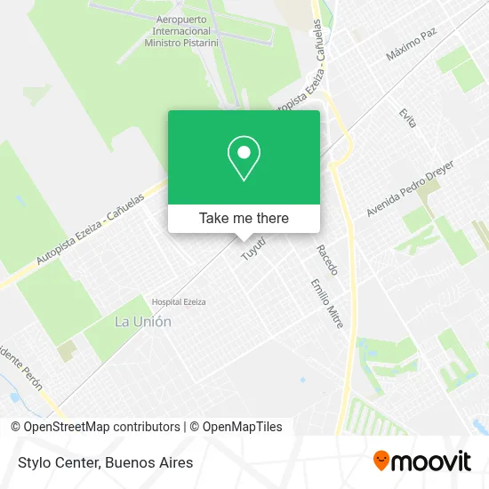 Stylo Center map