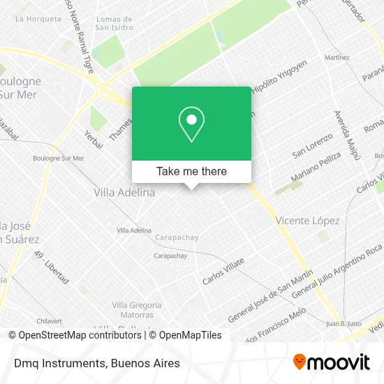 Dmq Instruments map
