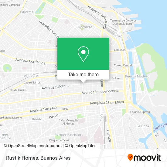 Rustik Homes map