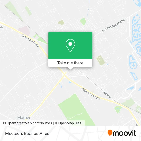 Msctech map