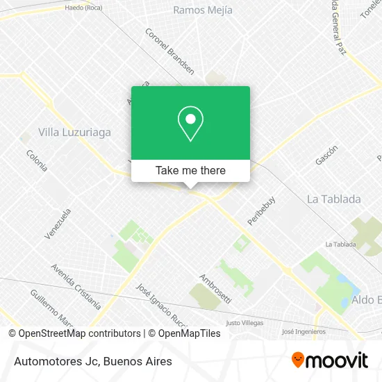 Automotores Jc map