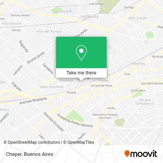 Cheper map