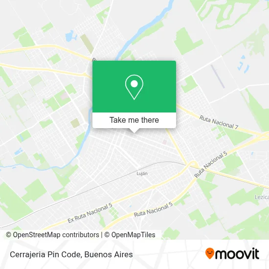 Cerrajeria Pin Code map