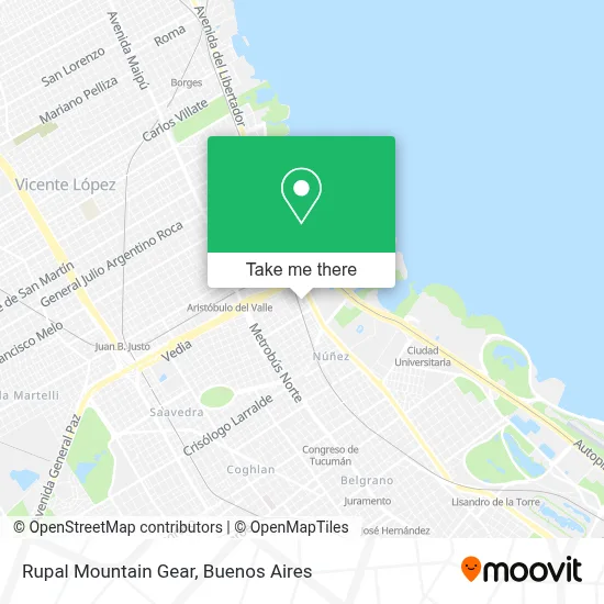 Rupal Mountain Gear map