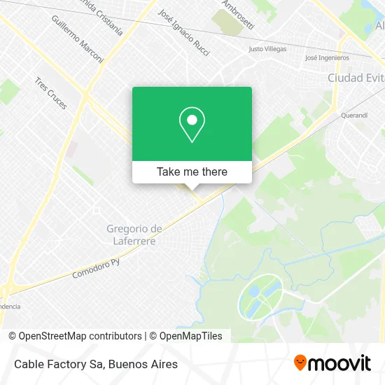 Cable Factory Sa map