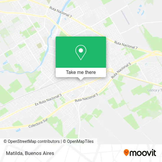 Matilda map