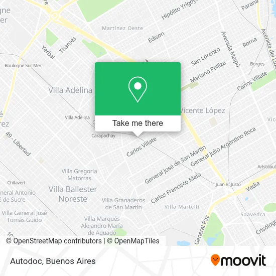 Autodoc map