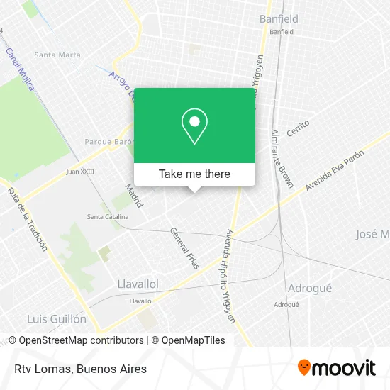 Rtv Lomas map