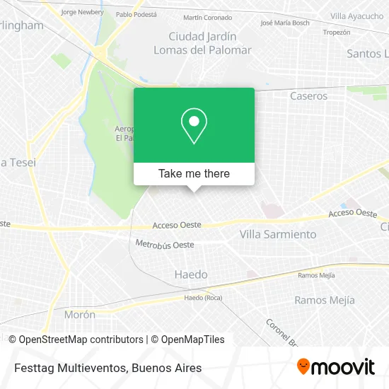 Festtag Multieventos map
