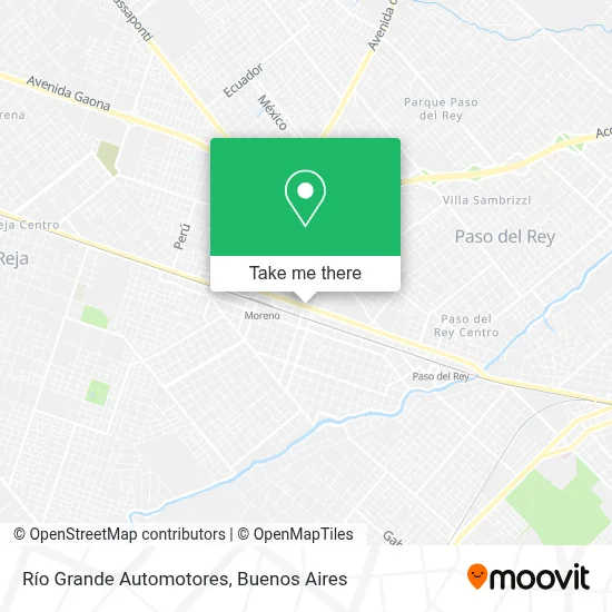 Río Grande Automotores map