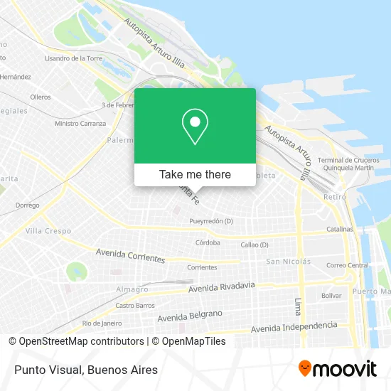 Punto Visual map