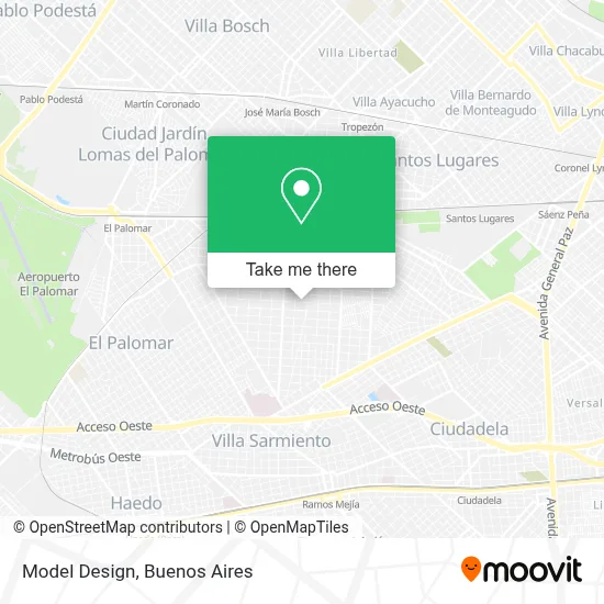 Model Design map