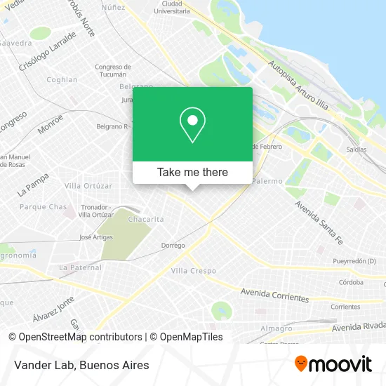 Vander Lab map
