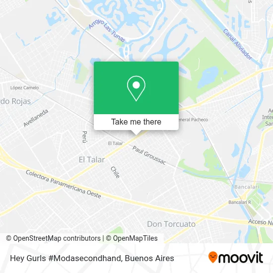Hey Gurls #Modasecondhand map