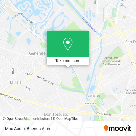 Max Audio map