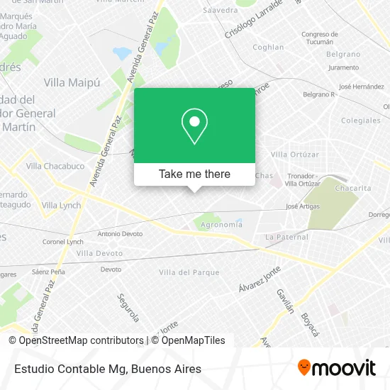 Estudio Contable Mg map