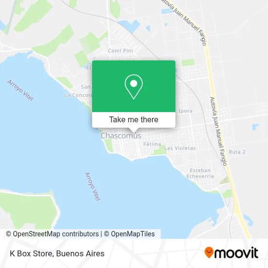 K Box Store map