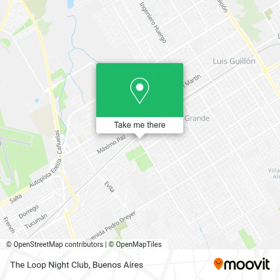 The Loop Night Club map