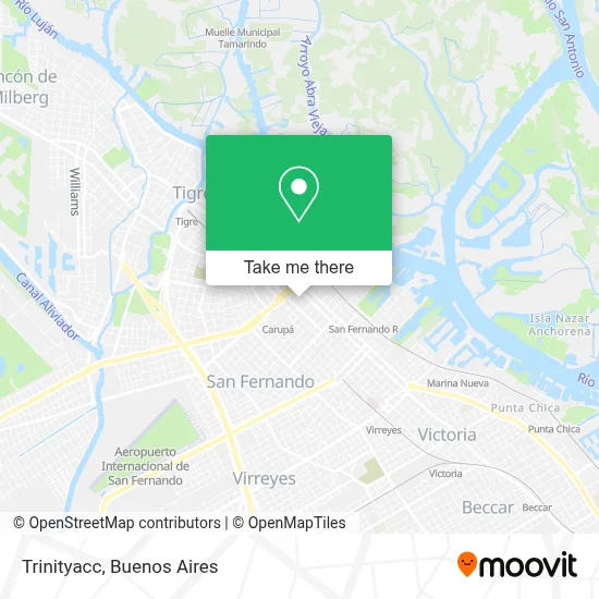 Trinityacc map