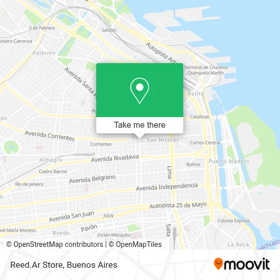 Reed.Ar Store map