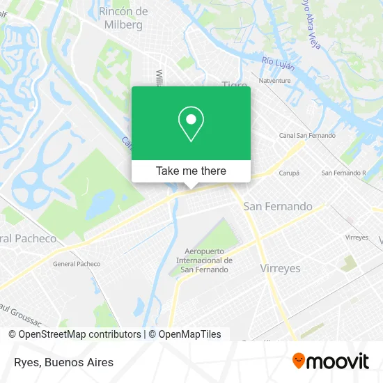 Ryes map