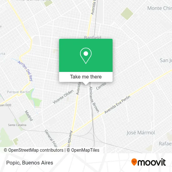 Popic map