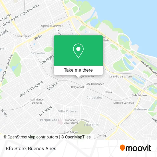 Bfo Store map
