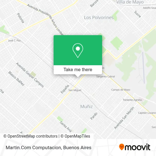 Martin.Com Computacion map