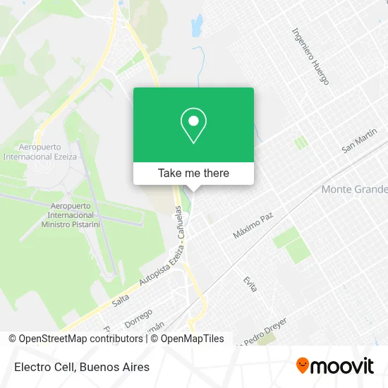 Electro Cell map