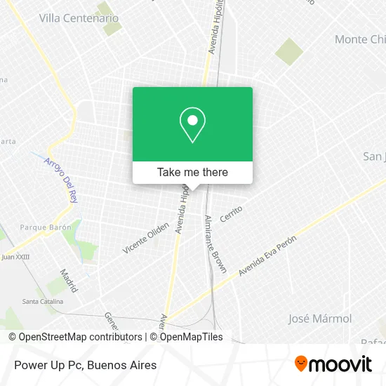 Power Up Pc map