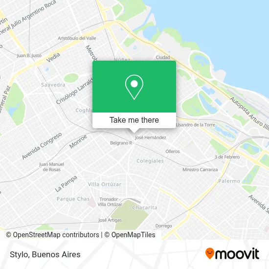 Stylo map