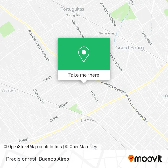 Precisionrest map