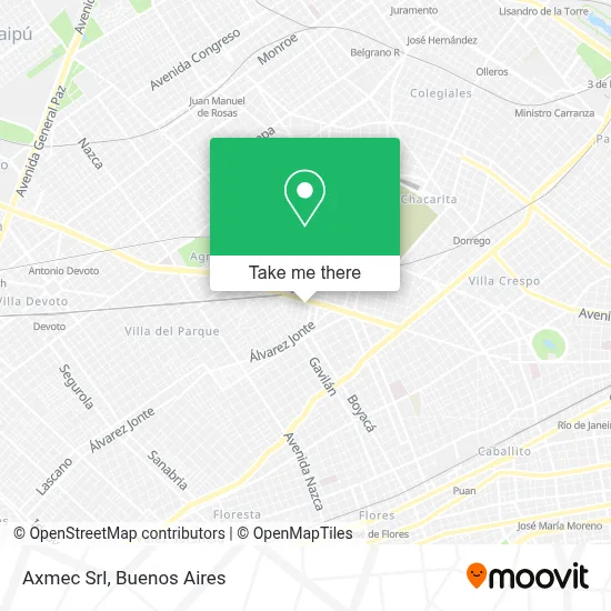 Axmec Srl map