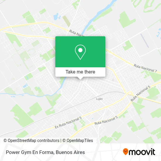 Power Gym En Forma map