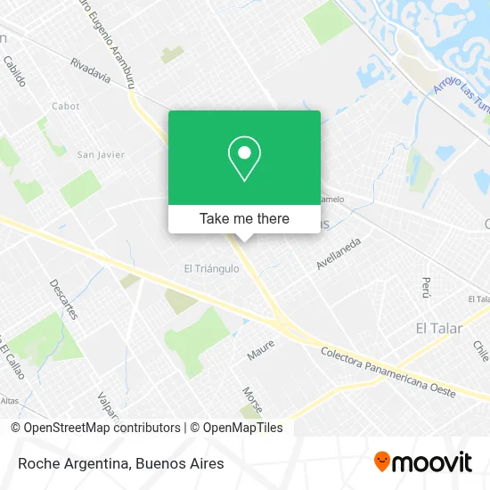 Roche Argentina map