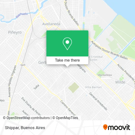 Shippar map