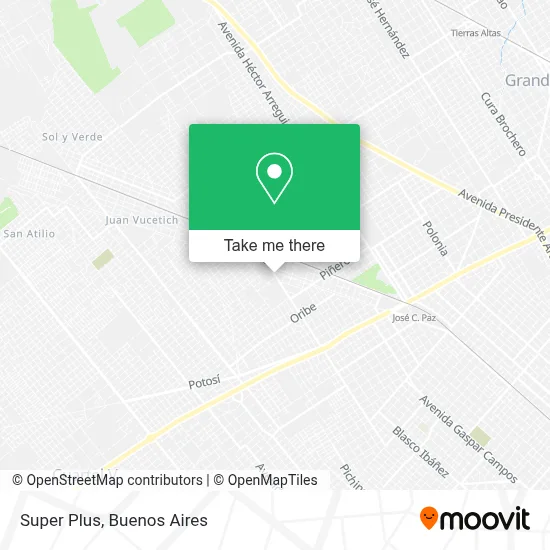 Super Plus map