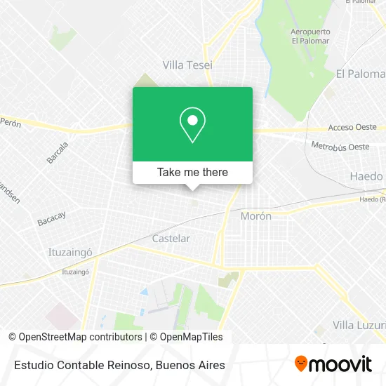 Estudio Contable Reinoso map