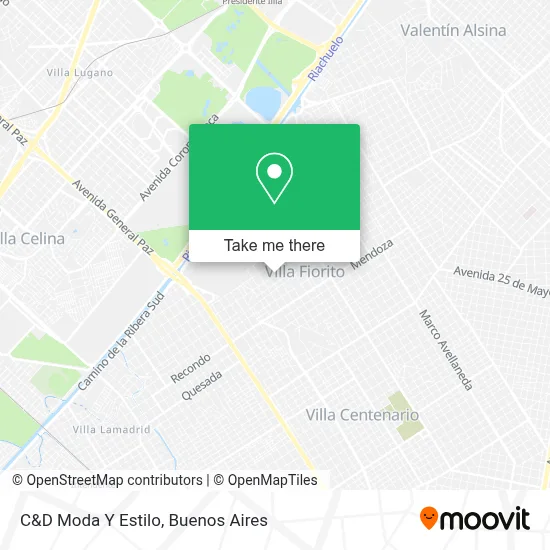 C&D Moda Y Estilo map