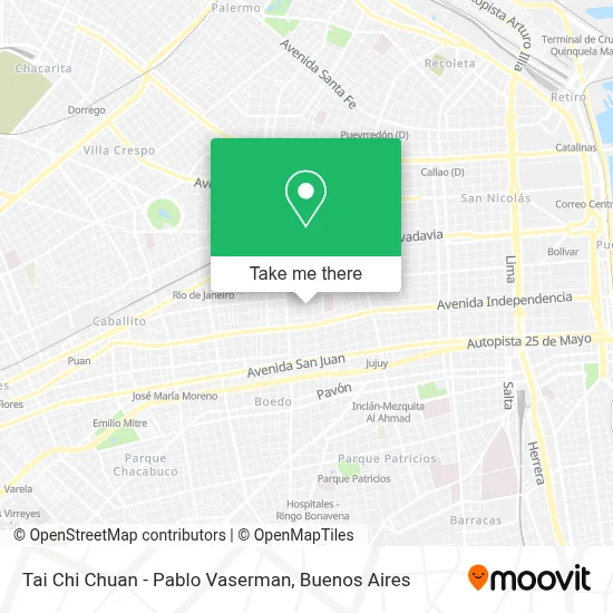 Tai Chi Chuan - Pablo Vaserman map