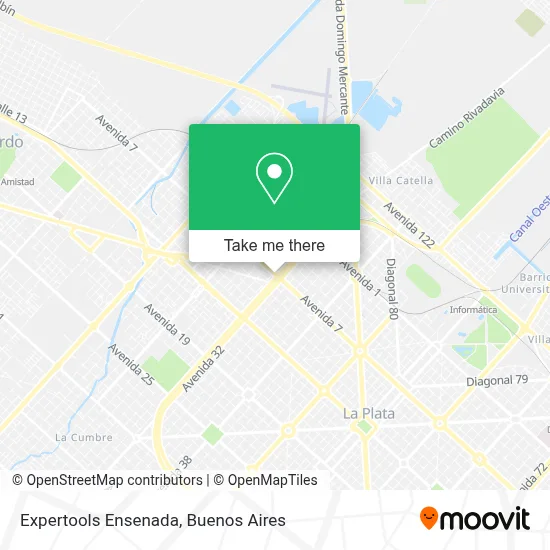 Expertools Ensenada map
