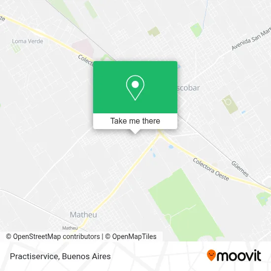Practiservice map