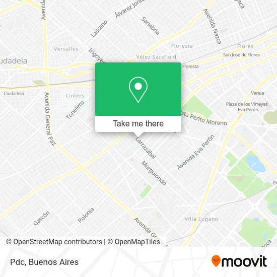 Pdc map