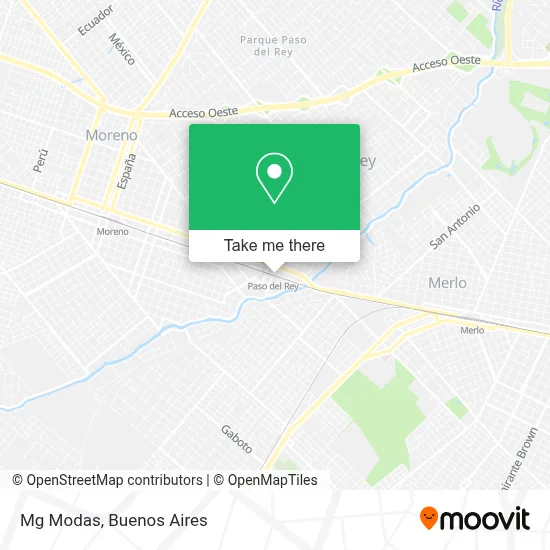 Mg Modas map