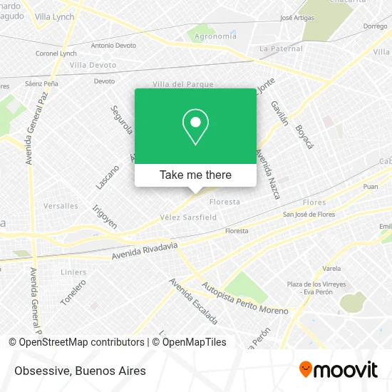 Obsessive map