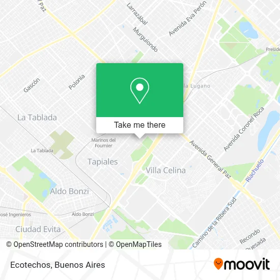 Ecotechos map