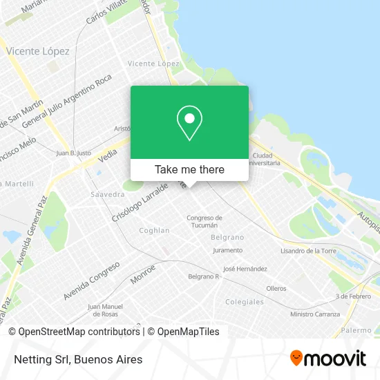 Netting Srl map